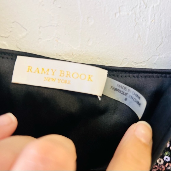 Ramy Brook New York Ombré Grey Green Sequin Tank 8 - Picture 12 of 13